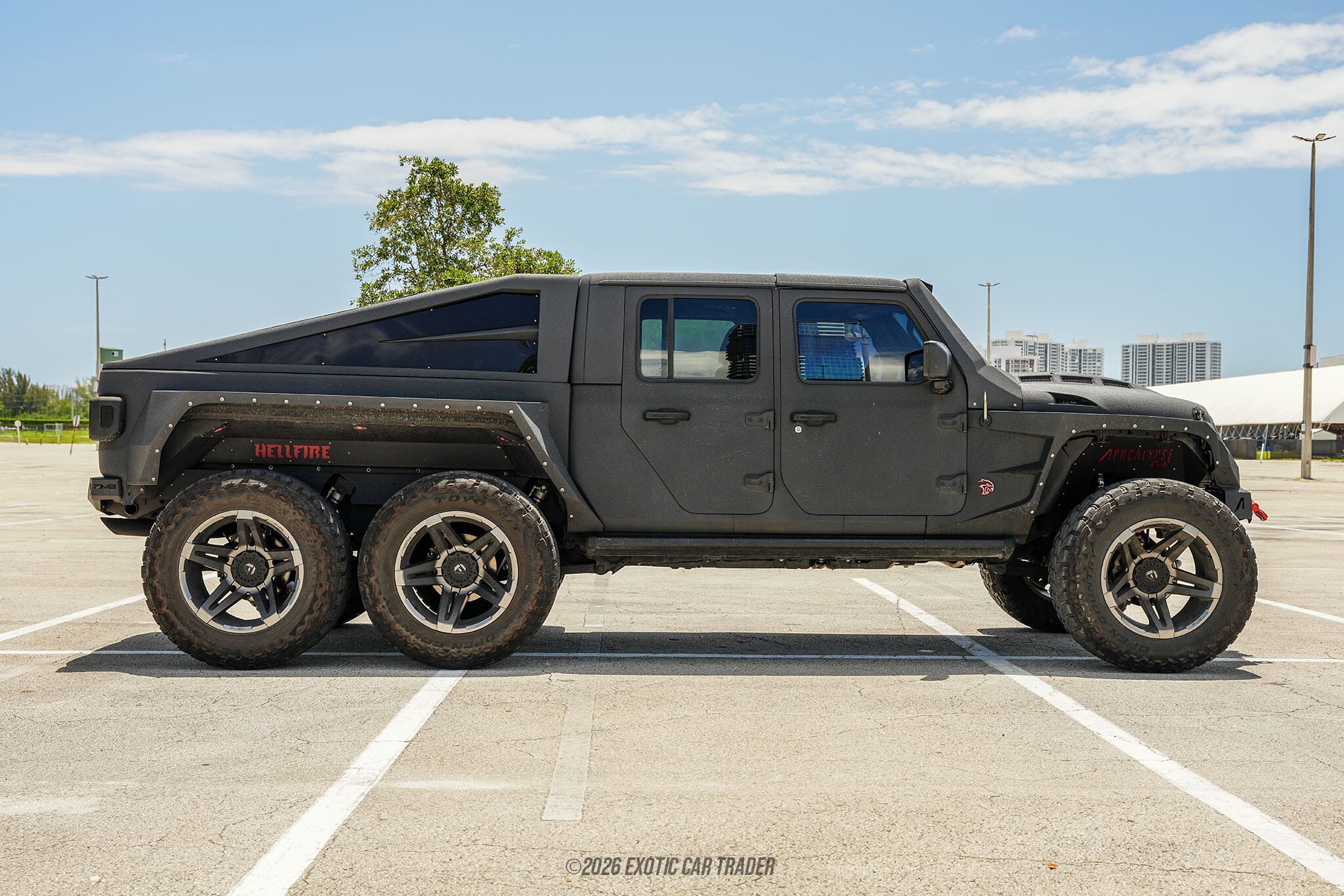 2021 Jeep Gladiator Apocalypse Hellfire 6x6 Supercharged for Sale